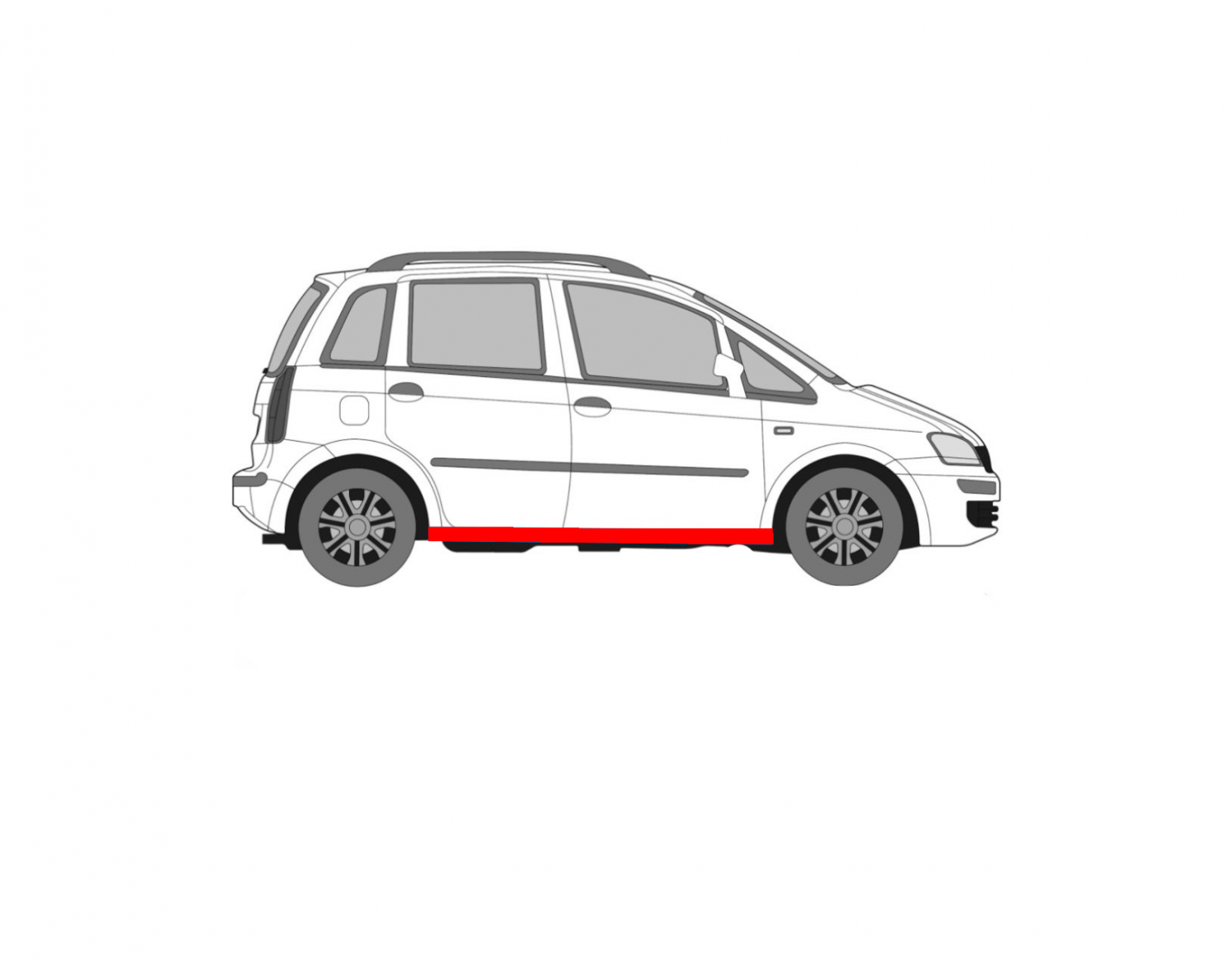 FIAT IDEA 04-11 PRAH / OPRAVA PRAHOV