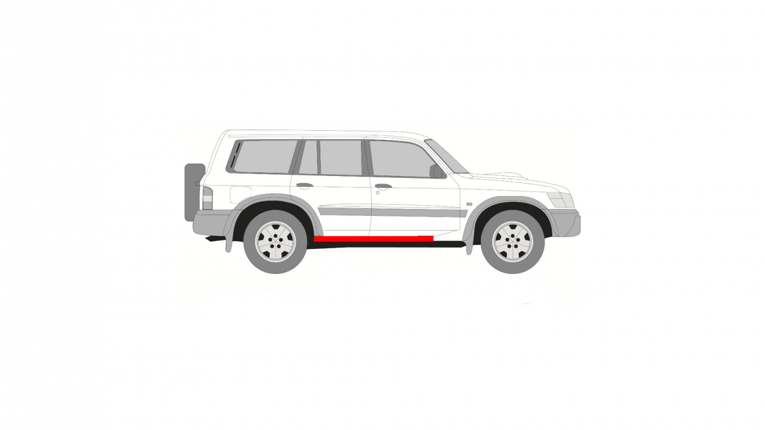 NISSAN PATROL 97-09 Y61 KÜSZÖB JAVÍTÁS