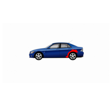 LEXUS IS 200 98-05 SÁRVÉDŐ BORÍTÁS BAL HÁTSÓ