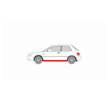 KIT REPARAȚIE UȘĂ LATERALĂ STÂNGĂ SUZUKI BALENO 95-02