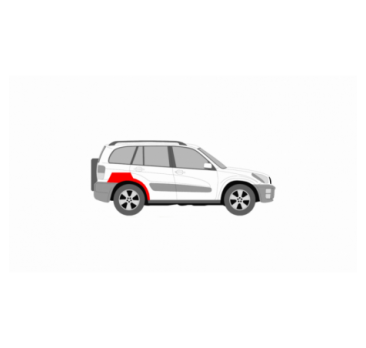 TOYOTA RAV 4 00-05 JOBB HÁTSÓ SÁRVÉDŐ