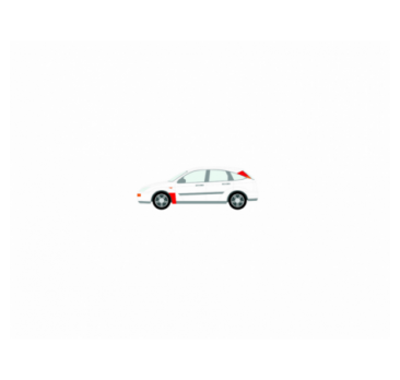 FORD FOCUS 98-04 ĽAVÝ PREDNÝ BLATNÍK ZADNÝ ČAS