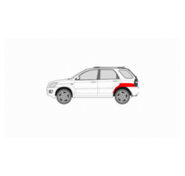 KIA SPORTAGE 04-10 REAR LEFT FENDER