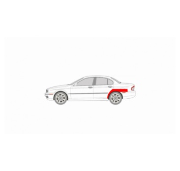 JAGUAR X-TYPE 01-09 ĽAVÝ ZADNÝ BLATNÍK