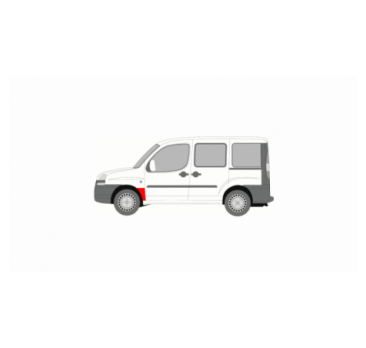 FIAT DOBLO 01-10 FRONT LEFT FENDER