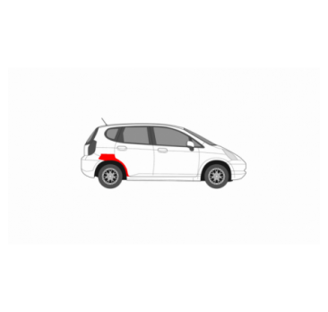 OPRAVNÁ SADA ZADNÉHO BLATNÍKA PRAVÝ PRE HONDA JAZZ 02-08