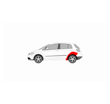 VW GOLF V PLUS 05-09 ARIPA SPATE STÂNGA