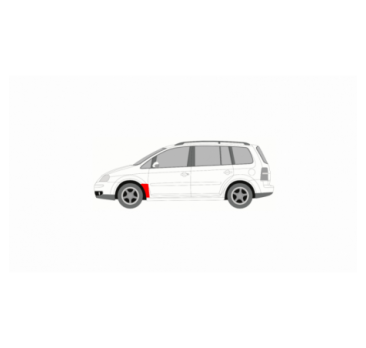 VOLKSWAGEN TOURAN FRONT LEFT FENDER