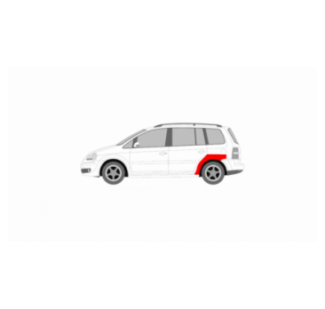 VOLKSWAGEN TOURAN REAR LEFT FENDER
