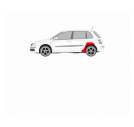 FIAT STILO 01-07 5D REAR LEFT FENDER