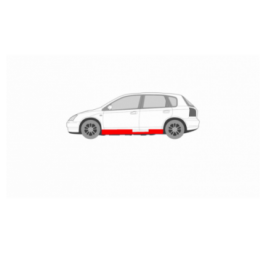 HONDA CIVIC 7 GEN. 01-05 SILL REPAIR COVER LEFT