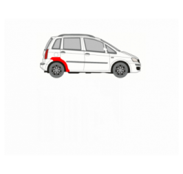 FIAT IDEA 04-11 REAR FENDER REPAIR KIT RIGHT