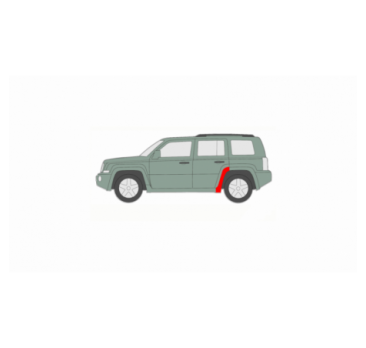 JEEP PATRIOT 06- ARIPA SPATE FAȚĂ DREAPTA