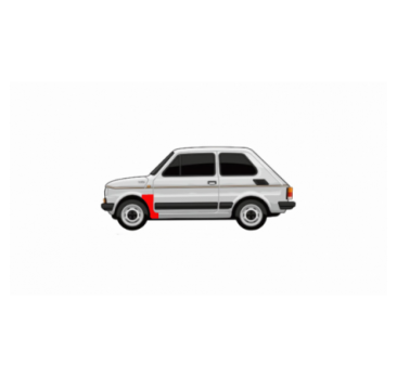 FIAT 126p 72-00 FRONT LEFT FENDER