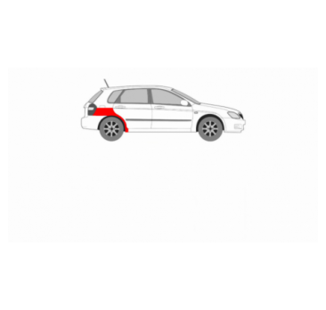 KIA CERATO 04-08 HB JOBB HÁTSÓ SÁRVÉDŐ