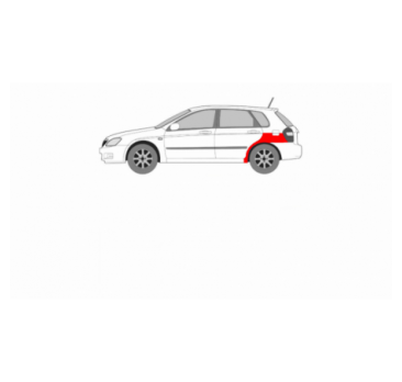 KIA CERATO 04-08 HB BAL HÁTSÓ SÁRVÉDŐ