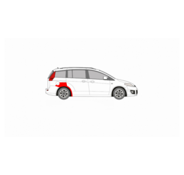 MAZDA 5 (CR19) 05-10 REAR RIGHT FENDER