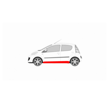 KIT REPARAȚIE PRAG STÂNGĂ TOYOTA AYGO 05-14