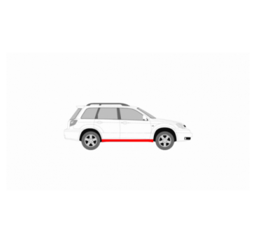 MITSUBISHI OUTLANDER I 03-07 RIGHT DOOR SILL