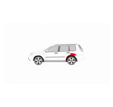 NISSAN X-TRAIL 01-07 REAR LEFT FENDER