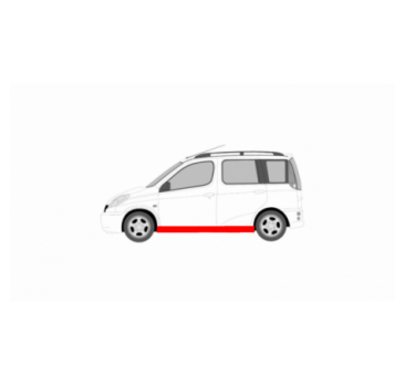 OPRAVNÁ SADA ĽAVÉHO PRAHOVÉHO DVERÍ TOYOTA YARIS VERSO 99-05