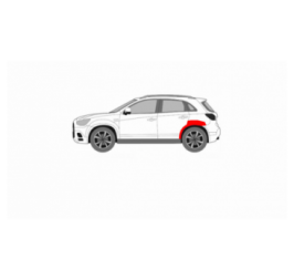 MITSUBISHI ASX 10 - OPRAVA ĽAVÉHO ZADNÉHO BLATNÍKA