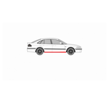 MAZDA 626 98-02 PRAHOVÝ DRŽIAK / OPRAVNÝ PANEL PRAHOVÉHO DRŽIAKA POZINKOVANÝ