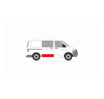 VOLKSWAGEN TRANSPORTER T5 OLDALSÓ AJTÓBORÍTÓ