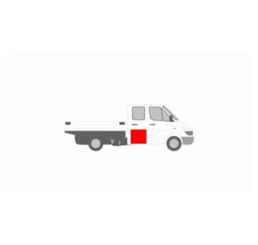 Capac ușă cabină DOKA pentru MERCEDES SPRINTER 95-06