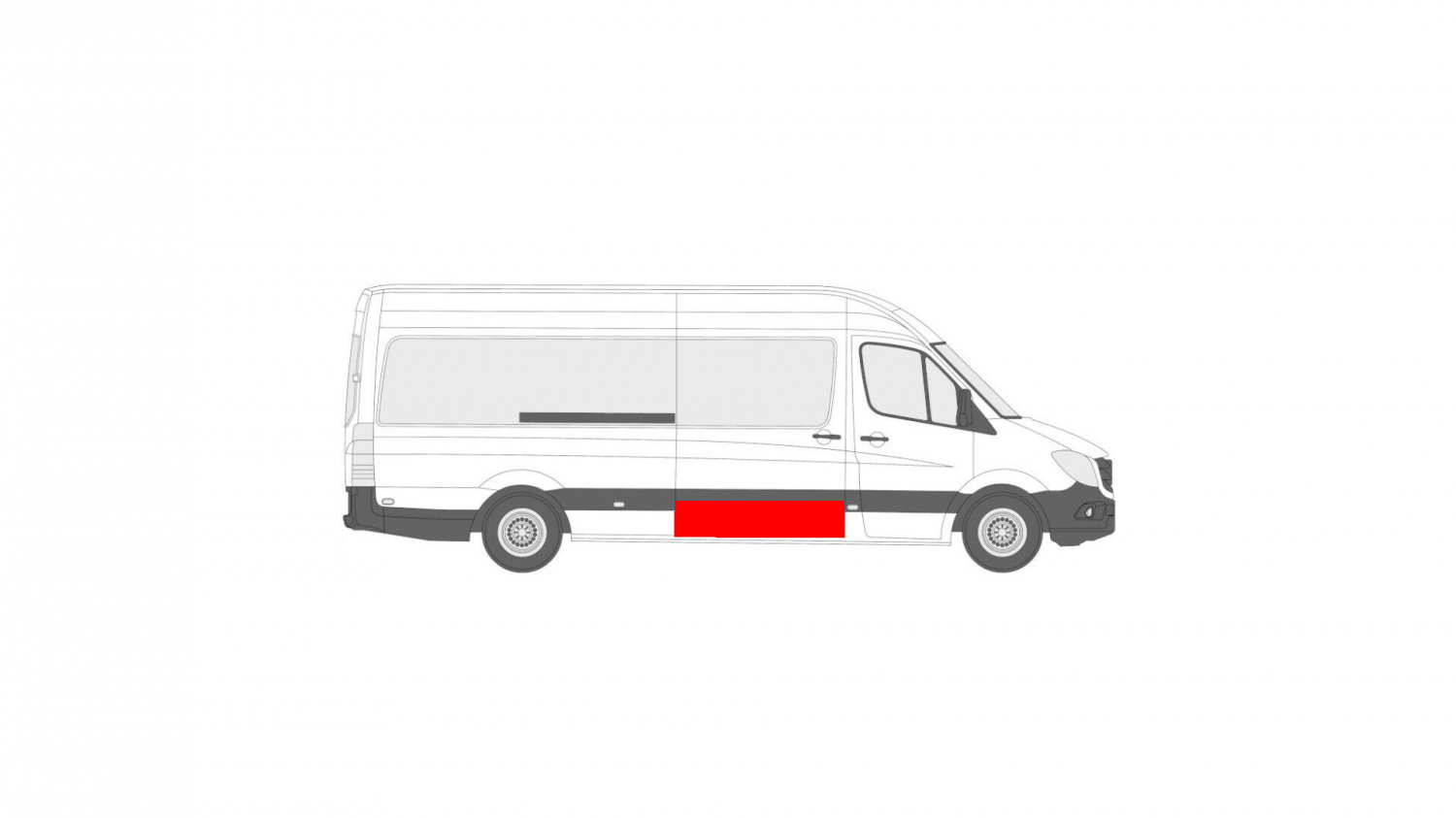 TOLÓAJTÓ BORÍTÁS MERCEDES SPRINTER 06-13