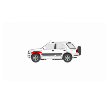OPEL FRONTERA 98-03 FRONT FENDER LEFT (UPPER PART)