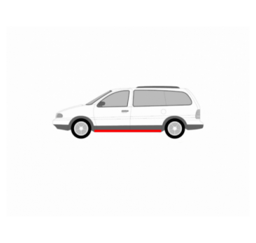 FORD WINDSTAR 95-99 LEFT SIDE DOOR REPAIR