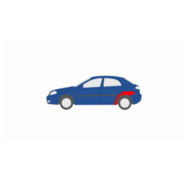 DAEWOO NUBIRA III LEFT FENDER REPAIR COVER