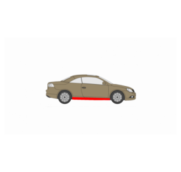 VOLKSWAGEN EOS 06-10 KÜSZÖB / KÜSZÖB JAVÍTÁS