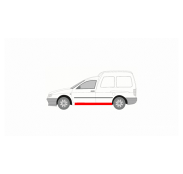 OPRAVA BOČNÝCH ČASTI VOLKSWAGEN CADDY 95-04