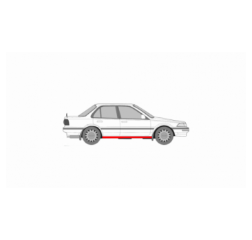 TOYOTA COROLLA 87-94 PRAH DVERÍ/OPRAVA PRAHOV DVERÍ