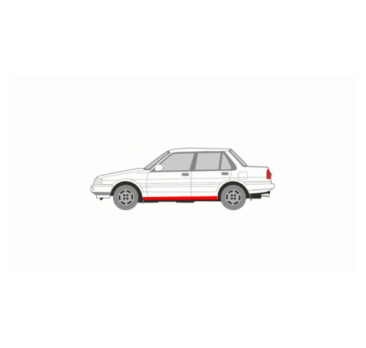 TOYOTA COROLLA E8 83-88 LEFT DOOR SILL REPAIR KIT