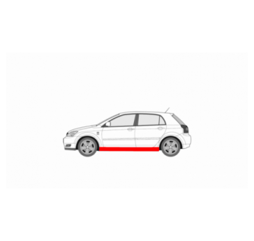 OPRAVA PRAVEJ STRANY TOYOTA COROLLA 02-07