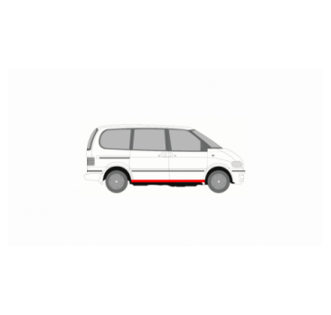 SILL/ SILL REPAIR PANEL NISSAN SERENA 92-02 GALVANIZED!