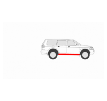 MITSUBISHI PAJERO SPORT 96-08 THRESHOLD REPAIR