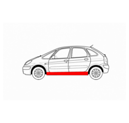 CITROEN XSARA PICASSO 99-10 REPERATURE ĽAVÝ PRAH DVERÍ