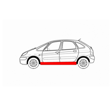 CITROEN XSARA PICASSO 99-10 REPERÁTUM BAL AJTÓKÜKSZÉS