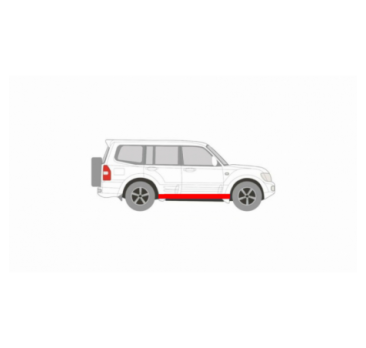 REPARAȚII PRAG / PRAG MITSUBISHI PAJERO 00-06