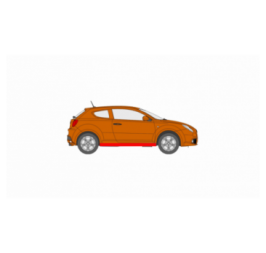 REPARAȚIE PRAG ALFA ROMEO MITO 08