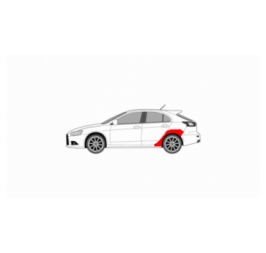MITSUBISHI LANCER 07- RIGHT FENDER REPAIR KIT