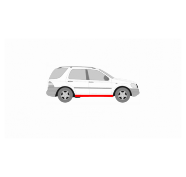 MERCEDES M-KLASSE 98-05 SIDE REPAIR