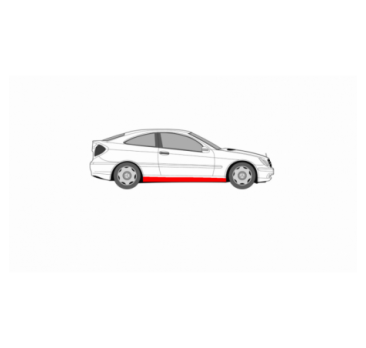 MERCEDES C SPORTCOUPE 00-08 SIDE REPAIR