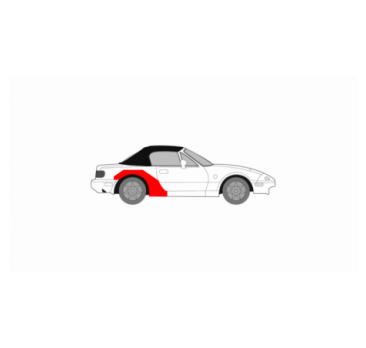 MAZDA MX-5 89-98 REAR LEFT FENDER REPAIR KIT