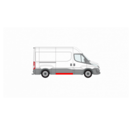 SLIDING DOOR THRESHOLD IVECO DAILY 00-12 GALVANIZED