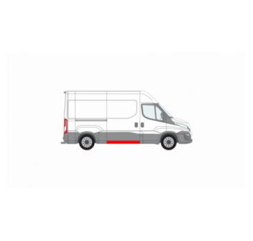 PRAG UȘĂ CULISANTĂ IVECO DAILY 00-12 GALVANIZATĂ